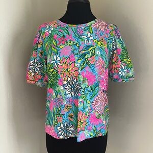 Lilly PulitzerLarge Rhett Bell Sleeved Top - GREAT